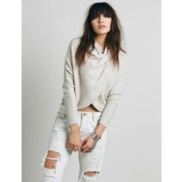 Free People Wrap Sweater - Picture 3 of 3